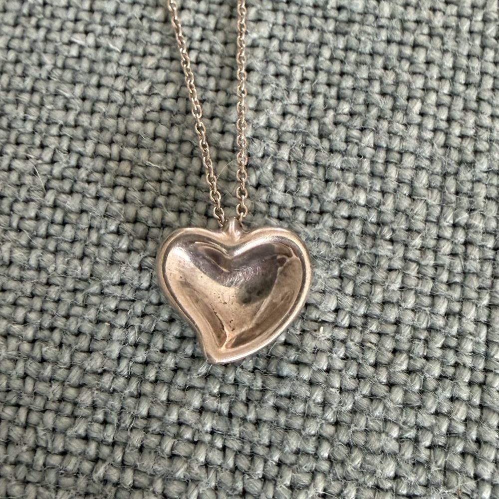 Tiffany & Co. Elsa Peretti Heart Necklace - Picture 2 of 5